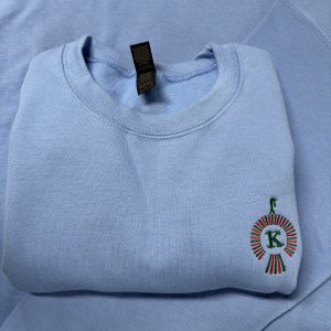 Blue Christmas Logo Crewneck
