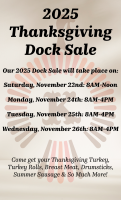 dock sale